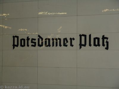 Potsdamer Platz station