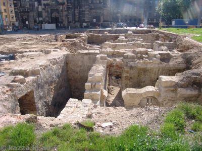 Excavations outside Kreuzkirche