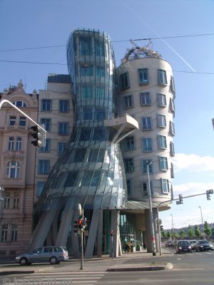 Dancing House, nickname given to the Nationale-Nederlanden building in Prague
