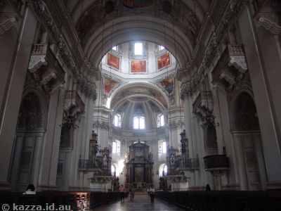 Interior of Salzburg Cathedral