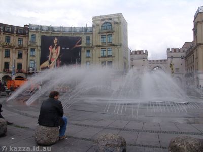 Fountain in Karlsplatz