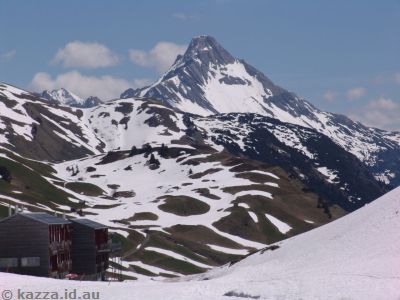 Biberkopf from Hochtannbergpass