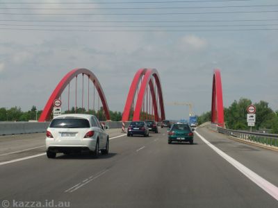 Crossing the Lech near Augsburg