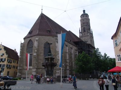 Saint Georg's Church in the centre of town