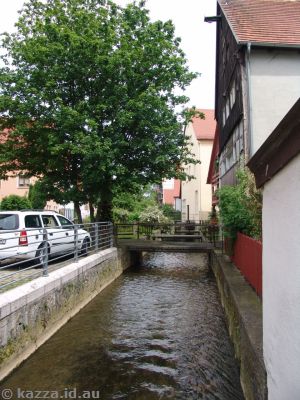 Another view of the Eger stream