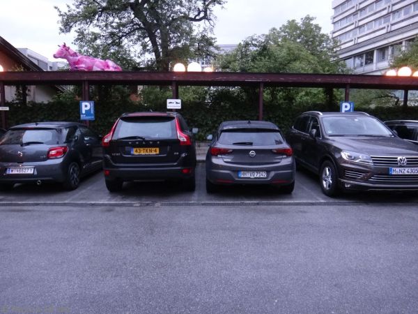 Parking at the hotel