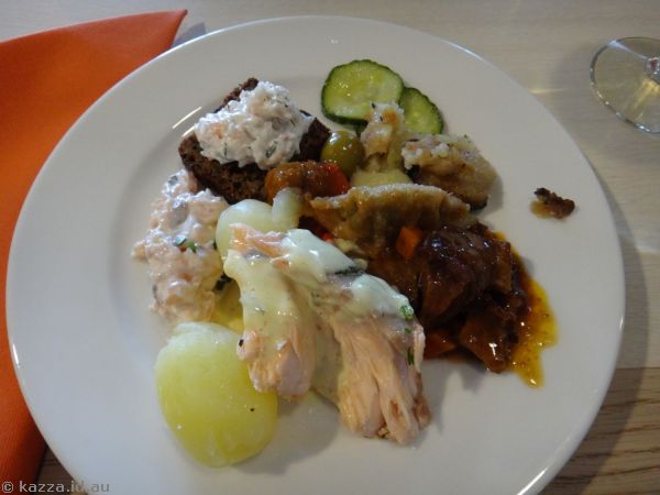 Buffet dinner on Silja Serenade