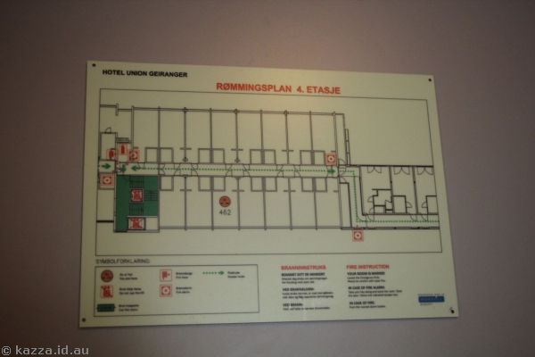 Emergency exit plan