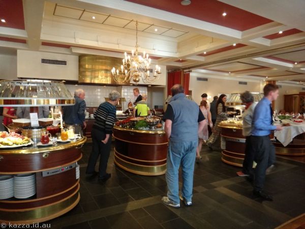 Dinner buffet (first night)