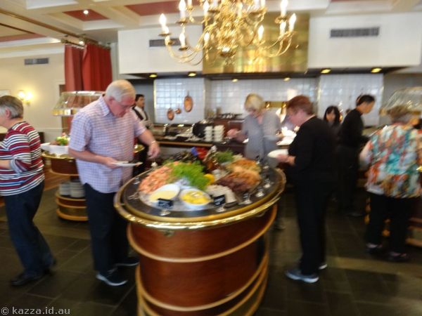 Dinner buffet (second night)