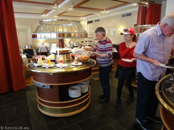 Dinner buffet (second night)