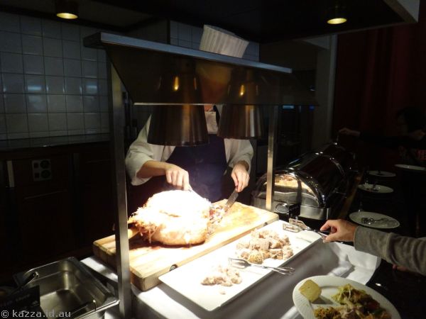 Dinner buffet (second night)