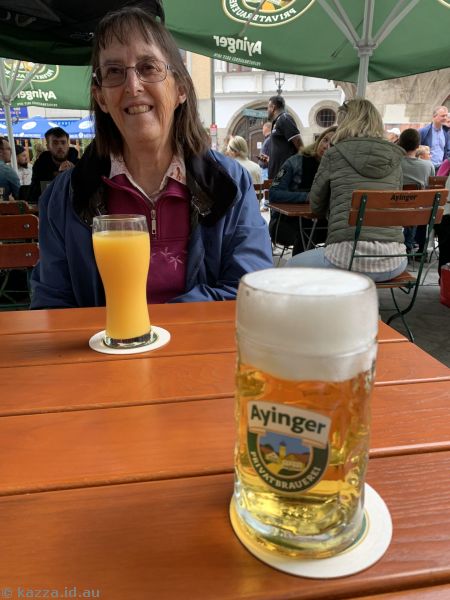 Mum at the Dubliner Irish Pub