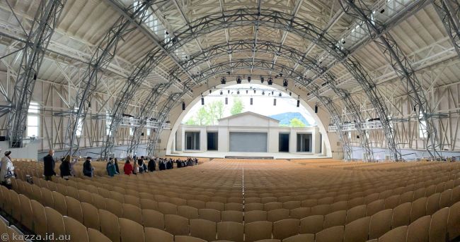 Interior of the Passionstheater