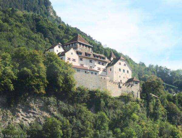 Schloss Vaduz<br>Photo by Mum