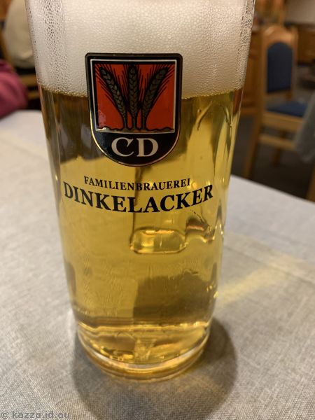 Dinkelacker Pils (5.70 CHF)