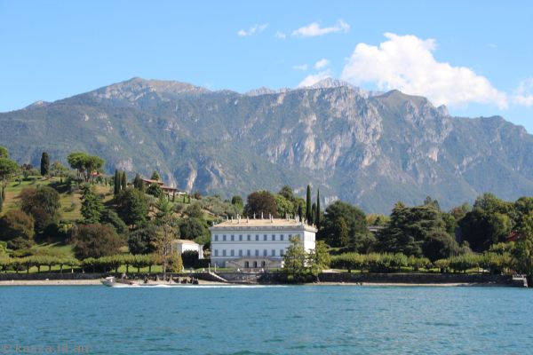 Villa Melzi D'Eril and the Italian Alps