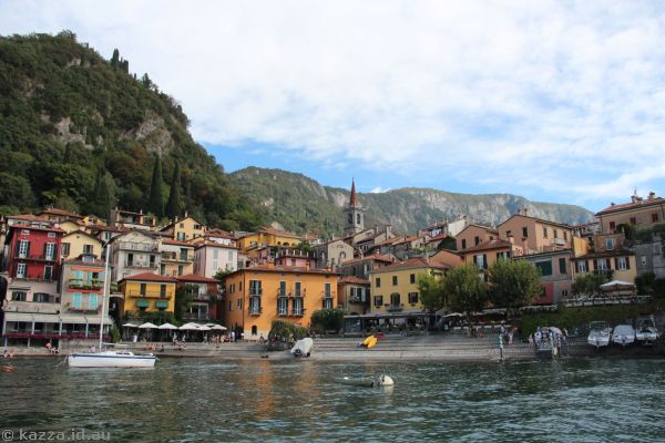 Buildings in Varenna