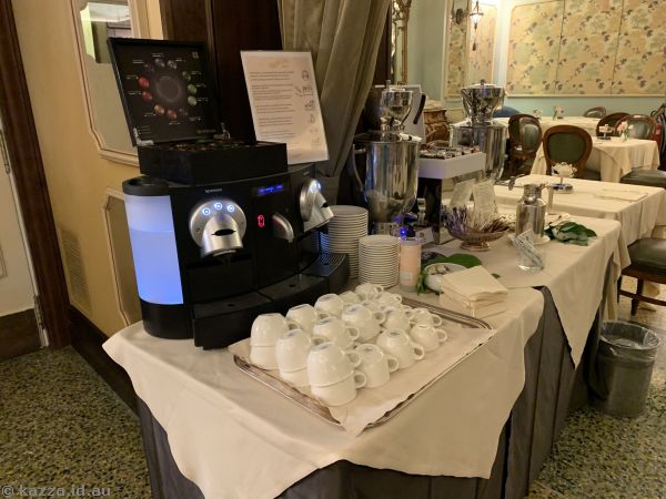Breakfast buffet