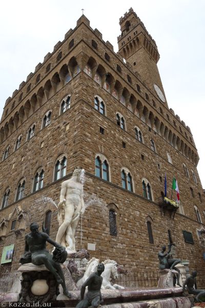 Fontana del Nettuno and Palazzo Vecchio