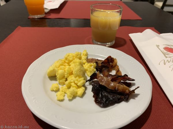 My breakfast at Novo Hotel Rossi