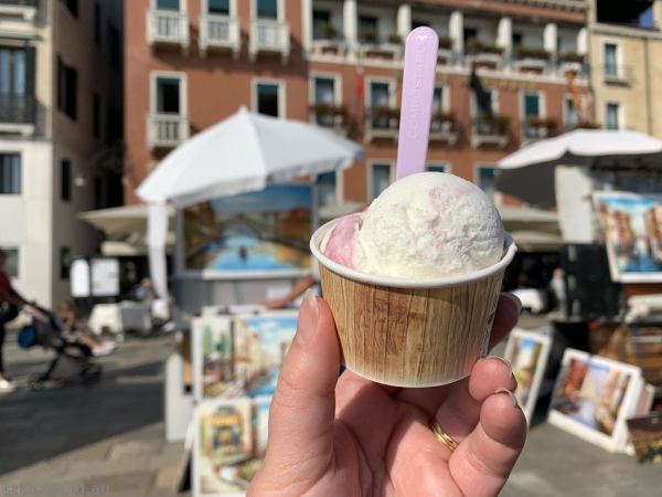 Gelato we had in Venice