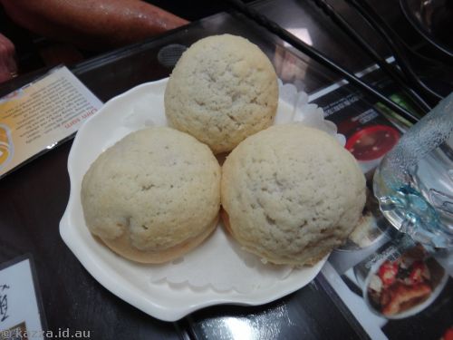 Crispy BBQ pork buns