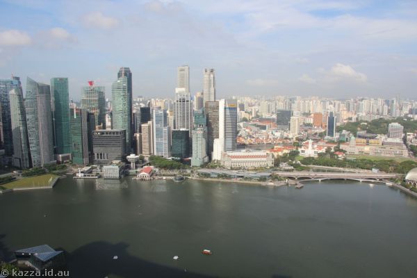 Singapore from Observation Deck