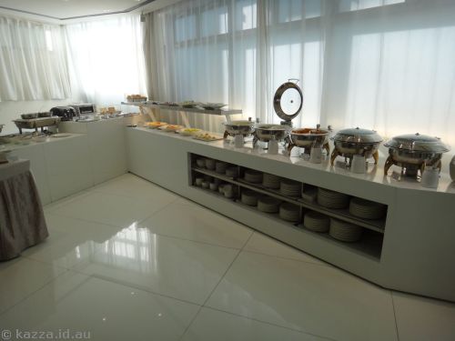 Breakfast bar at the Ambience Hotel