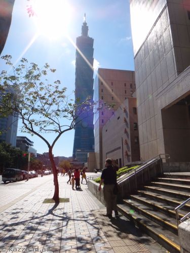 Walking along Songzhi Road