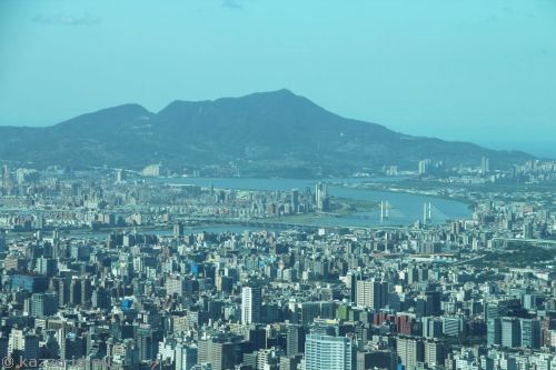 View north-west from Taipei 101