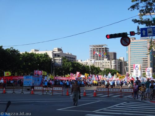 Election rally - this one for Candidate 6