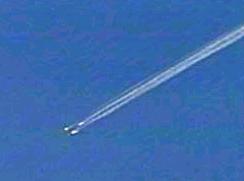 Space Shuttle Columbia breakup
