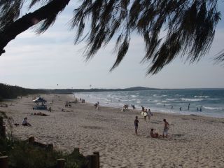The beach at Noosa