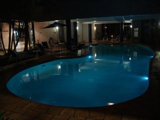 The pool at our hotel