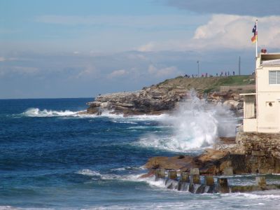 Looking south from Coogee Beach