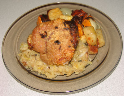 Roast pork hock