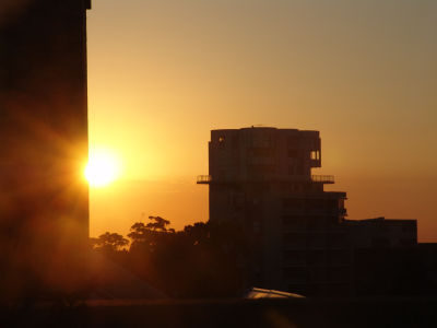 Sunset over Newtown