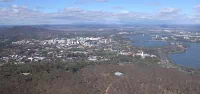 Canberra from Black Mountain Tower