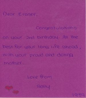 Eraser card