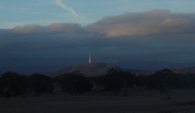 Golden Black Mountain Tower
