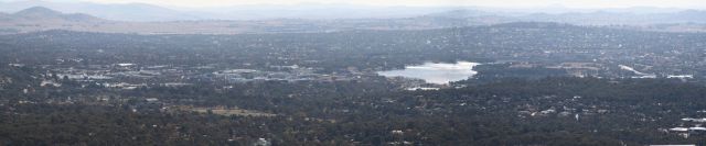 Canberra from Black Mountain Tower