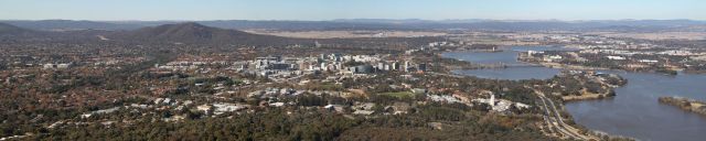 Canberra from Black Mountain Tower