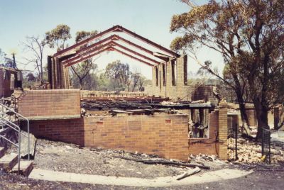 Como Presbyterian Church January 1994 bushfires