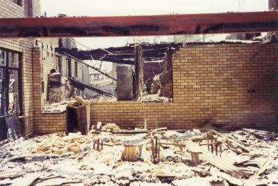 Como Presbyterian Church January 1994 bushfires