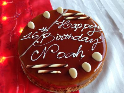 Noah's 16th birthday cake