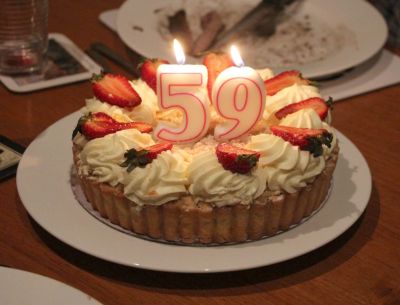 Chris's birthday cake