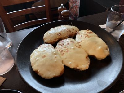 Volcanos Parramatta Cheesy Garlic Bread