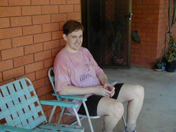 James having a breather