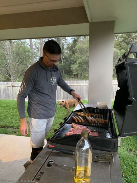 Potty bbqing